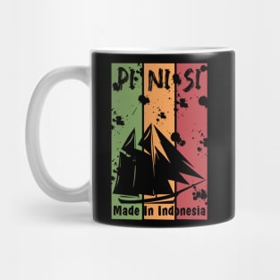 ethnic tshir (pinisi - colour) Mug